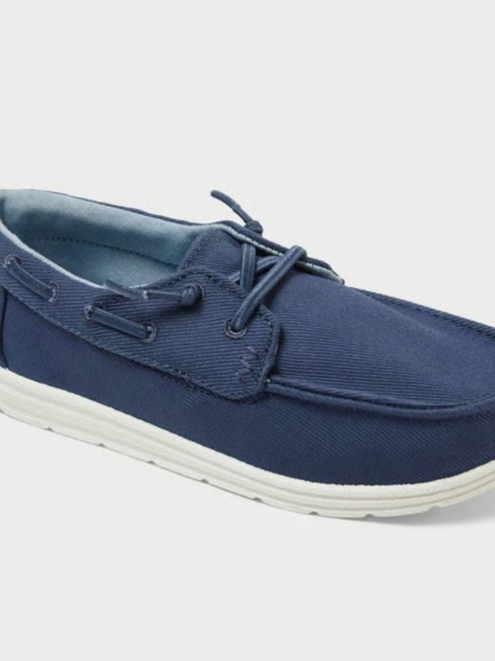 Cat & Jack Boy's Reece Slip On Boat Shoes Blue Size 6